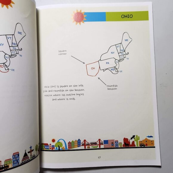 Draw the World USA Paperback Book Drawing Geography Map Social Studies Art ArtK1 - Picture 14 of 16